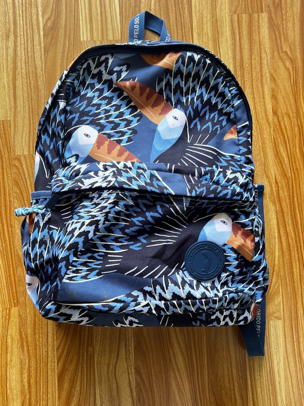 FARM Rio Tucan Print Backpack - Like New